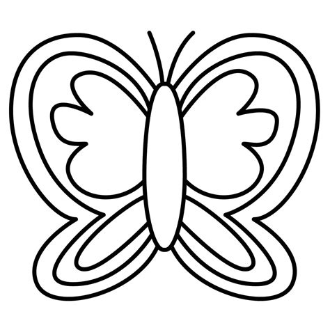mariposa para colorear-1